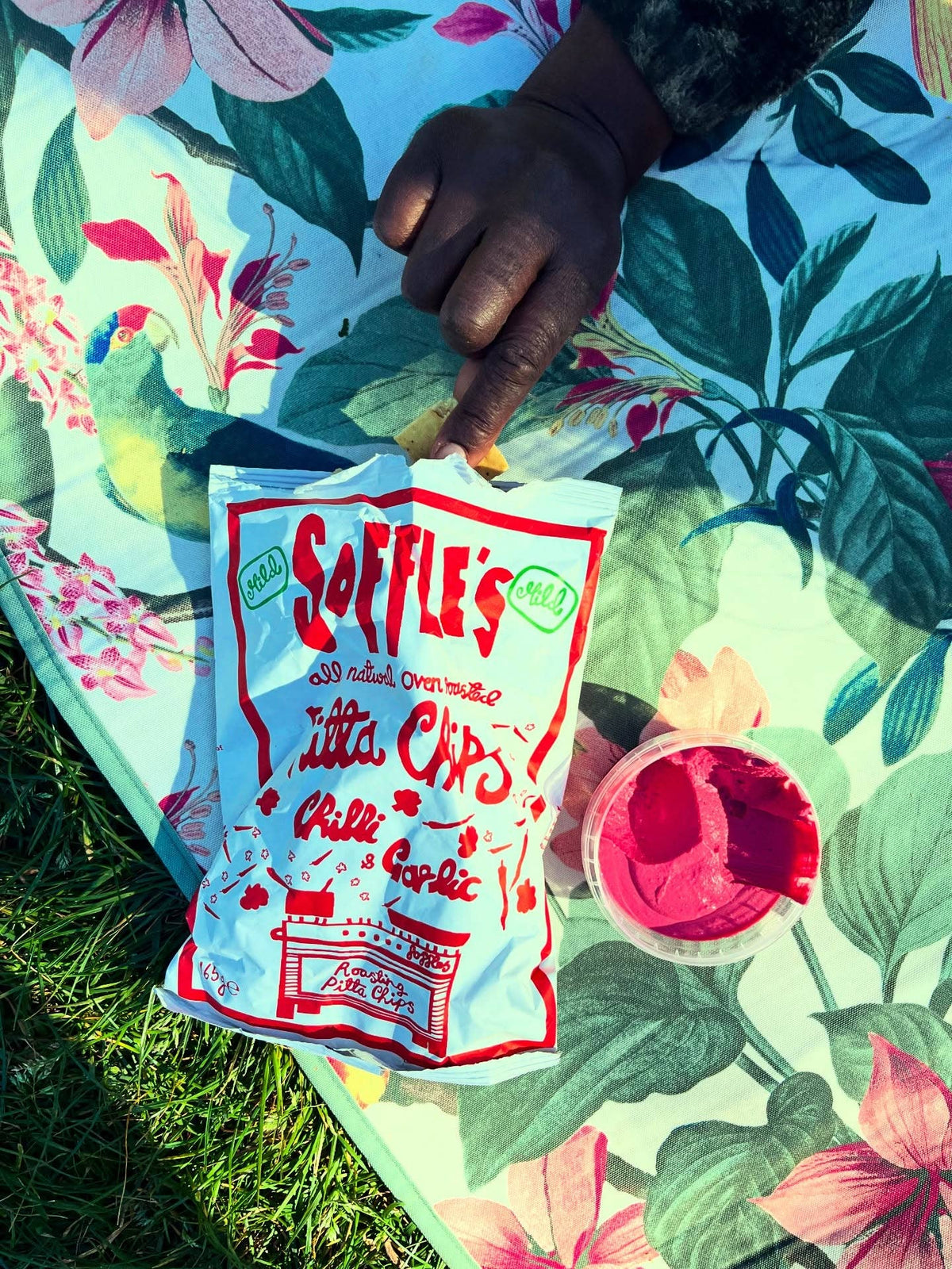 Chilli & Garlic Mild Share Pitta Chips 165g
