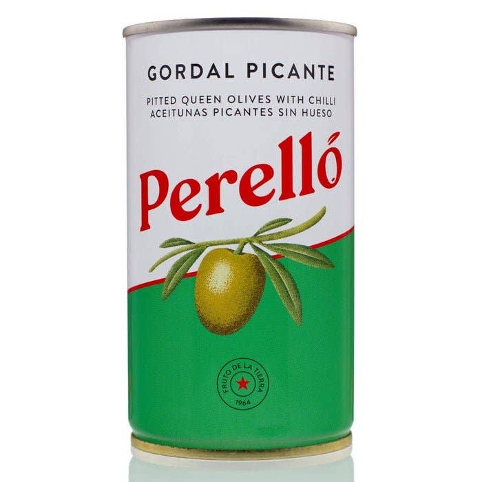 Brindisa Perello Pitted Picante Olives 150g