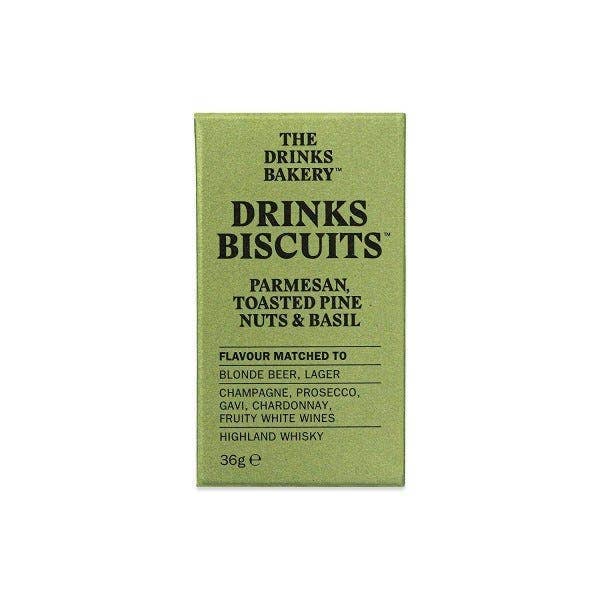 The Drinks Bakery Parmesan, Pinenut & Basil Biscuits