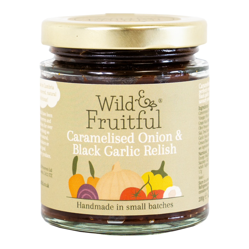 Caramelised Onion & Black Garlic Relish
